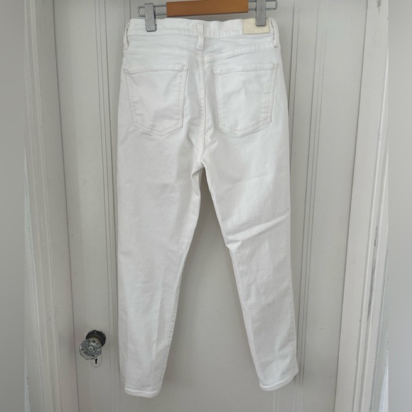 Citizens Of Humanity Olivia Crop White High Rise Slim Jeans - Picture 5 of 8